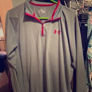 Men’s Medium 1/2 zip long sleeve Dr-fit